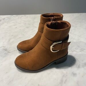 Steve Madden Kids' Bayville Zip Bootie, 11M Gently Used, Girls Toddler